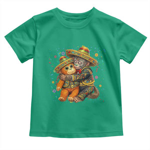 Funny Punch Baby Monkey Cinco De Mayo Toddler T Shirt Mexican Fiesta Gift TS12 Irish Green Print Your Wear