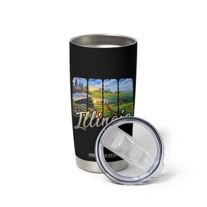 Vintage Illinois State Route Highway 66 Tumbler Cup Southwest Souvenir TS12 Print Your Wear