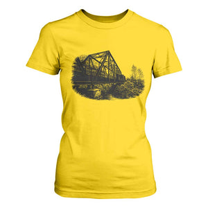 Mother Road Adventure Graphic T Shirt For Women Vintage Route Highway 66 Bridge TS12 Daisy Print Your Wear