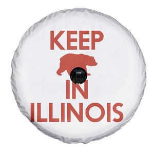 Keep Bear In Illinois CFB Spare Tire Cover Chicago Pride Gift TS12 Print Your Wear