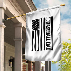 Baseball Dad Patriotic Garden Flag USA American Flag Gift TS12 Print Your Wear