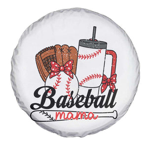 Baseball Mama Spare Tire Cover Funny Sports Mom Life Lover TS12 Print Your Wear