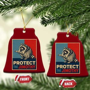 Protect The Jimothy Ceramic Ornament Funny Retro Trash Panda Animal Lover Meme