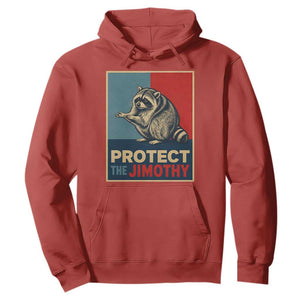 Protect The Jimothy Hoodie Funny Retro Trash Panda Animal Lover Meme