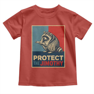 Protect The Jimothy Toddler T Shirt Funny Retro Trash Panda Animal Lover Meme