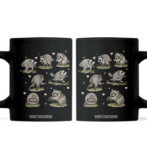 Cute Jimothy The Raccoon Coffee Mug Viral Seattle Wildlife Trash Panda Gift