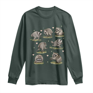 Cute Jimothy The Raccoon Long Sleeve Shirt Viral Seattle Wildlife Trash Panda Gift
