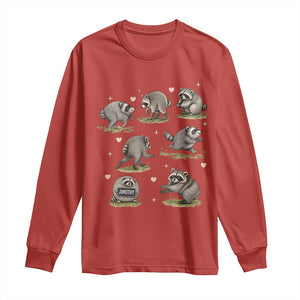 Cute Jimothy The Raccoon Long Sleeve Shirt Viral Seattle Wildlife Trash Panda Gift