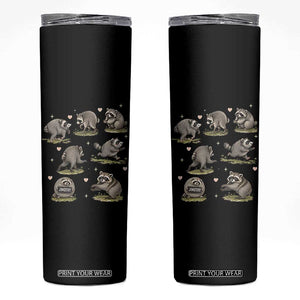 Cute Jimothy The Raccoon Skinny Tumbler Viral Seattle Wildlife Trash Panda Gift