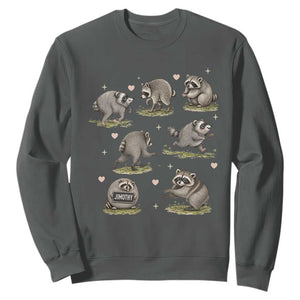 Cute Jimothy The Raccoon Sweatshirt Viral Seattle Wildlife Trash Panda Gift