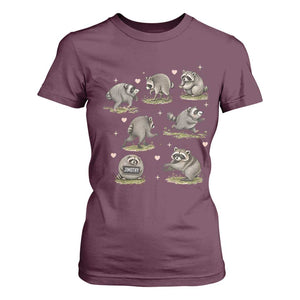 Cute Jimothy The Raccoon T Shirt For Women Viral Seattle Wildlife Trash Panda Gift