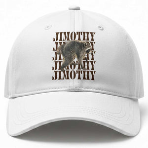 Jimothy The Raccoon Baseball Cap Vintage Trash Panda Animal Lover Gift