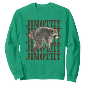 Jimothy The Raccoon Sweatshirt Vintage Trash Panda Animal Lover Gift