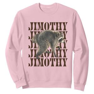 Jimothy The Raccoon Sweatshirt Vintage Trash Panda Animal Lover Gift