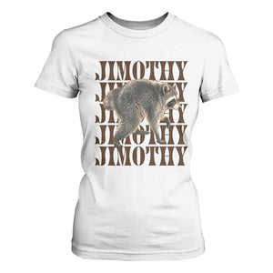 Jimothy The Raccoon T Shirt For Women Vintage Trash Panda Animal Lover Gift