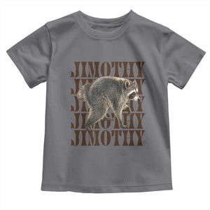 Jimothy The Raccoon Toddler T Shirt Vintage Trash Panda Animal Lover Gift