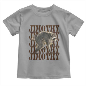 Jimothy The Raccoon Toddler T Shirt Vintage Trash Panda Animal Lover Gift