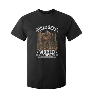 Bigfoot Jimothy The Raccoon Cryptid Animal Friendship T Shirt For Kid Hide And Seek World Champions