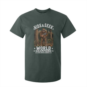 Bigfoot Jimothy The Raccoon Cryptid Animal Friendship T Shirt For Kid Hide And Seek World Champions