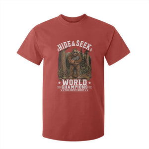 Bigfoot Jimothy The Raccoon Cryptid Animal Friendship T Shirt For Kid Hide And Seek World Champions