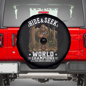 Bigfoot Jimothy The Raccoon Cryptid Animal Friendship Spare Tire Cover Hide And Seek World Champions