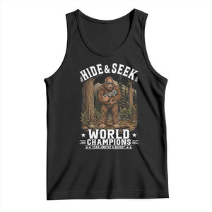 Bigfoot Jimothy The Raccoon Cryptid Animal Friendship Tank Top Hide And Seek World Champions