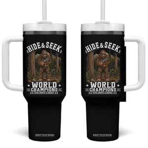 Bigfoot Jimothy The Raccoon Cryptid Animal Friendship Tumbler With Handle Hide And Seek World Champions