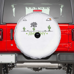 Funny Jimothy The Raccoon Spare Tire Cover Pixel Art Retro Gaming Trash Panda Meme