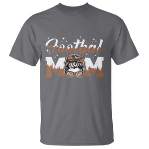 Football Mom Life T Shirt Sports Fan Gift For Women TS12 Charcoal Print Your Wear
