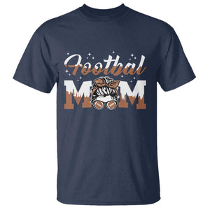Football Mom Life T Shirt Sports Fan Gift For Women TS12 Navy Print Your Wear