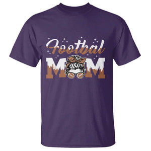 Football Mom Life T Shirt Sports Fan Gift For Women TS12 Purple Print Your Wear