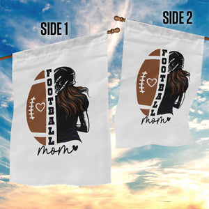 Proud Football Mom Garden Flag Game Day Supporter Gift TS12 Print Your Wear