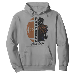 Proud Football Mom Hoodie Game Day Supporter Gift TS12 Sport Gray Print Your Wear