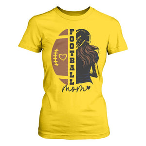 Proud Football Mom T Shirt For Women Game Day Supporter Gift TS12 Daisy Print Your Wear