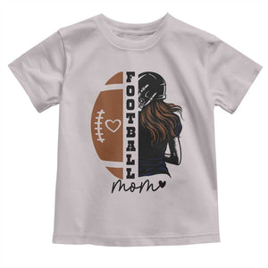 Proud Football Mom Toddler T Shirt Game Day Supporter Gift TS12 Ice Gray Print Your Wear