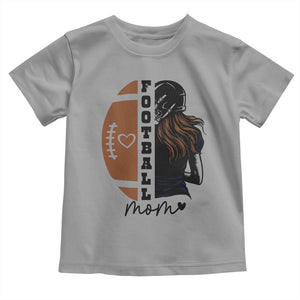 Proud Football Mom Toddler T Shirt Game Day Supporter Gift TS12 Sport Gray Print Your Wear