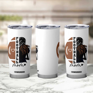 Proud Football Mom Tumbler Cup Game Day Supporter Gift TS12 Print Your Wear