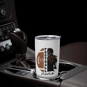 Proud Football Mom Tumbler Cup Game Day Supporter Gift TS12 Print Your Wear