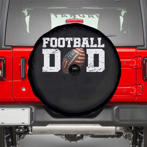 Football Dad Spare Tire Cover Sports Fan Gift For Men TS12 Black Print Your Wear