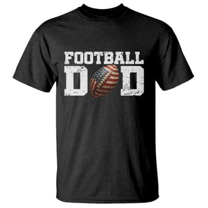 Football Dad T Shirt Sports Fan Gift For Men TS12 Black Print Your Wear
