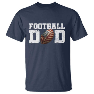 Football Dad T Shirt Sports Fan Gift For Men TS12 Navy Print Your Wear