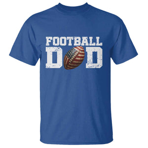 Football Dad T Shirt Sports Fan Gift For Men TS12 Royal Blue Print Your Wear