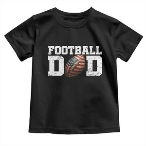 Football Dad Toddler T Shirt Sports Fan Gift For Men TS12 Black Print Your Wear