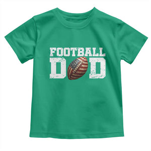 Football Dad Toddler T Shirt Sports Fan Gift For Men TS12 Irish Green Print Your Wear