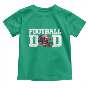 Proud Football Dad Toddler T Shirt Funny Sports Fan Gift TS12 Irish Green Print Your Wear