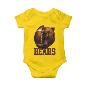 Fear The Bear Football Baby Onesie Game Day Sports Fan Gift TS12 Daisy Print Your Wear