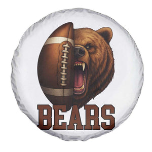 Fear The Bear Football Spare Tire Cover Game Day Sports Fan Gift TS12 Print Your Wear