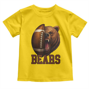 Fear The Bear Football Toddler T Shirt Game Day Sports Fan Gift TS12 Daisy Print Your Wear