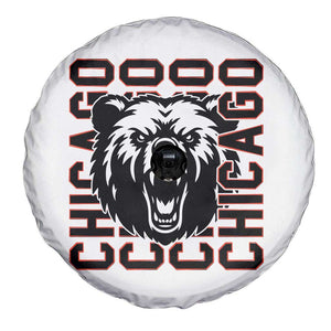 Game Day Football Fan Gift Spare Tire Cover Chicago With Bear TS12 Print Your Wear