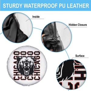 Game Day Football Fan Gift Spare Tire Cover Chicago With Bear TS12 Print Your Wear